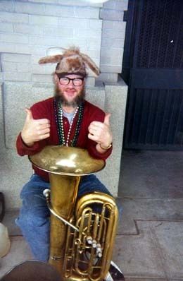 Edward McMichael Tuba Man Seattles Famous Street Musician Ed McMichael 19552008