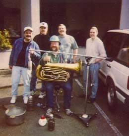 Edward McMichael Tuba Man Seattles Famous Street Musician Ed McMichael 19552008