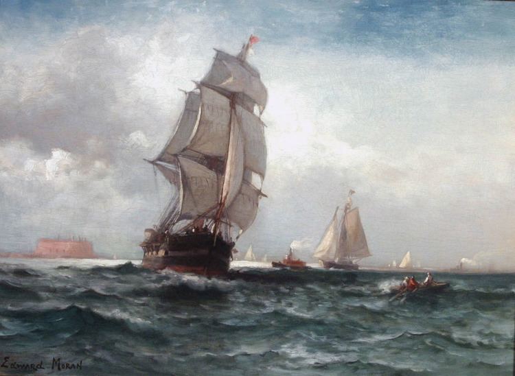 Edward Moran Edward Moran Biography and Maritime Paintings and Art