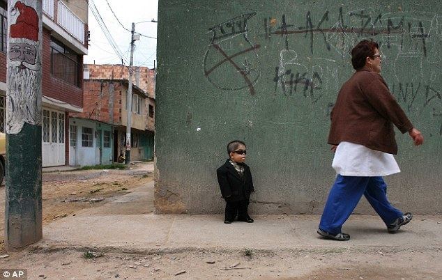 Edward Niño Hernández Edward Nino Hernandez is world39s shortest man Daily Mail Online