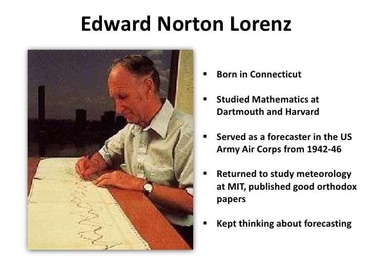 Edward Norton Lorenz - Alchetron, The Free Social Encyclopedia