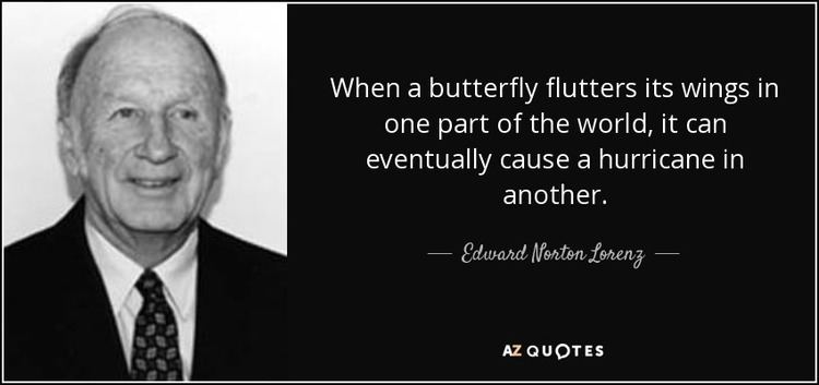 Edward Norton Lorenz QUOTES BY EDWARD NORTON LORENZ AZ Quotes