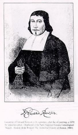 Edward Rawson (politician) Edward Rawson 1615 1693 Genealogy