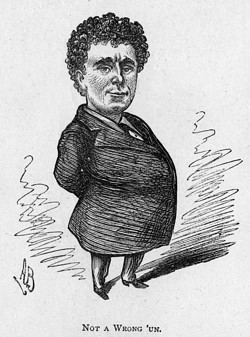 Edward Righton (actor) Caricature of the actor Edward Righton YOONIQ Images Stock
