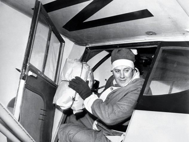 Edward Rowe Snow Flying Santaquot Edward Rowe Snow delivered gifts to