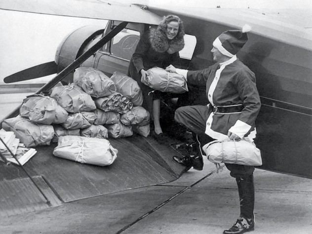 Edward Rowe Snow Flying Santaquot Edward Rowe Snow delivered gifts to