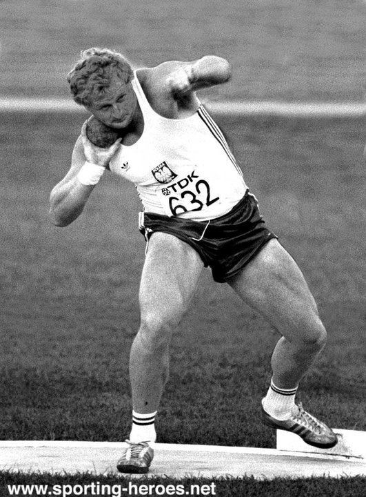 Edward Sarul Edward SARUL Shot Put Gold at 1983 World Athletics Championship