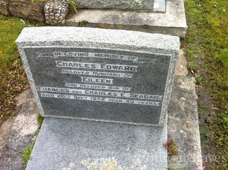 Edward Seagar Grave Site of Charles Edward Seagar 18631942 BillionGraves