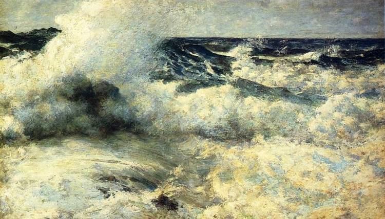 Edward Simmons (painter) FileHigh Sea 1895 Edward Simmonsjpg Wikimedia Commons