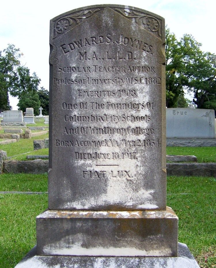 Edward Southey Joynes Edward Southey Joynes 1834 1917 Find A Grave Memorial