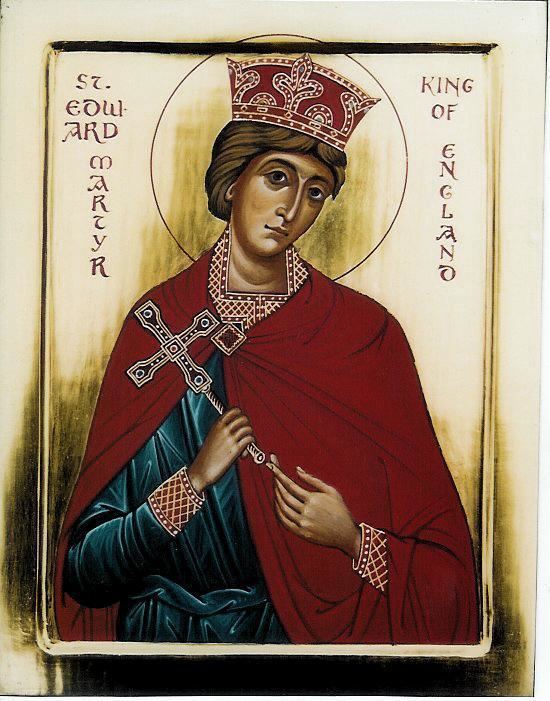 Edward the Martyr Edward King of England and Martyr 979 For All the Saints