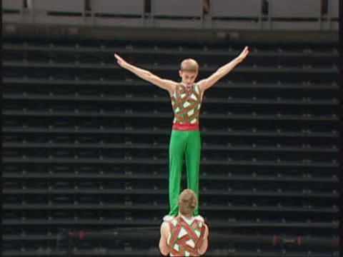 Edward Upcott The World Games 2009 Kaohsiung TPE Acro Gymnastics YouTube