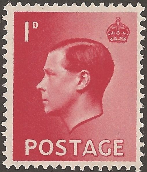 Edward VIII postage stamps