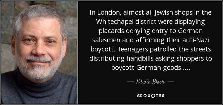 Edwin Black QUOTES BY EDWIN BLACK AZ Quotes