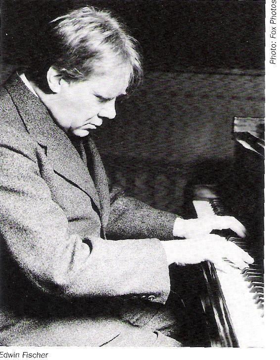 Edwin Fischer Edwin Fischer Piano Arranger Short Biography More