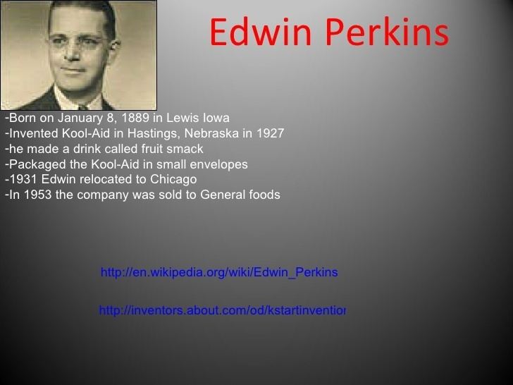 Edwin Perkins (inventor) Kool aid autosaved