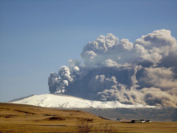 Effects of the April 2010 Eyjafjallajökull eruption