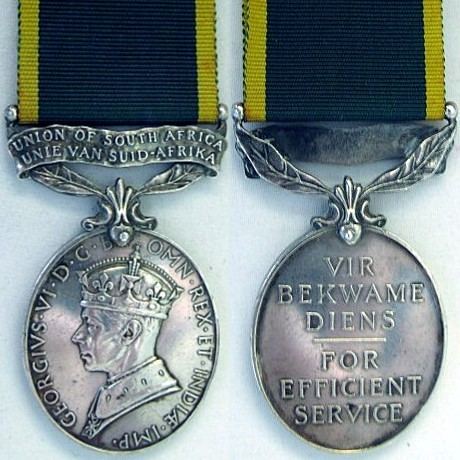 Efficiency Medal (South Africa)
