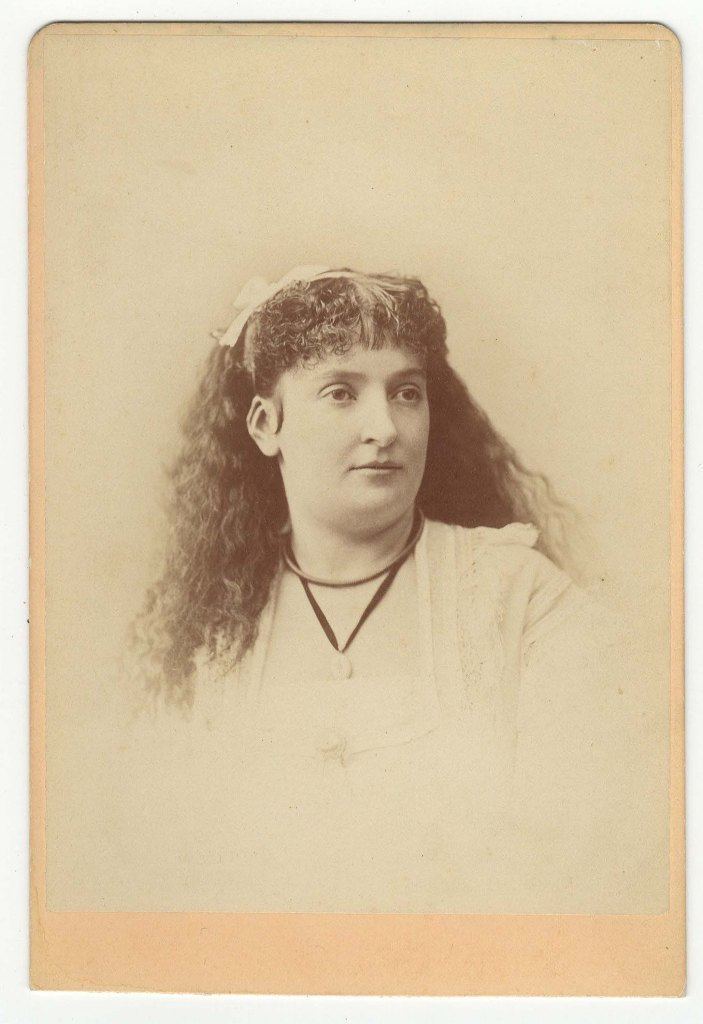 Effie Germon JOHN WILKES BOOTH ACTRESS EFFIE GERMON RARE GURNEY CABINET PHOTO