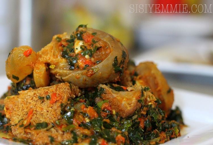 Efo riro EFO RIRO RECIPE SISIYEMMIE Nigerian Food amp Lifestyle Blog