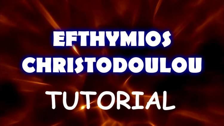 Efthymios Christodoulou EFTHYMIOS CHRISTODOULOU INTRO YouTube