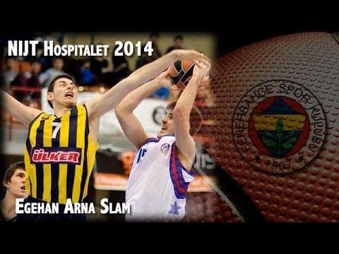 Egehan Arna Egehan Arna Slam Dunk NIJT Hospitalet 2014 Fenerbahce