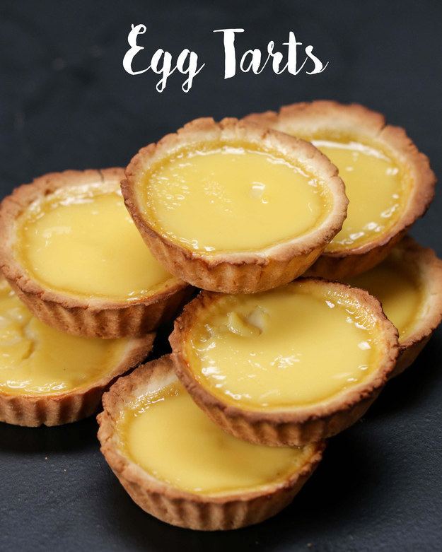 Egg tart Try These Hong KongStyle Egg Tarts And Try Not To Melt