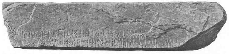 Eggja stone Pictures of Norwegian runic inscriptions