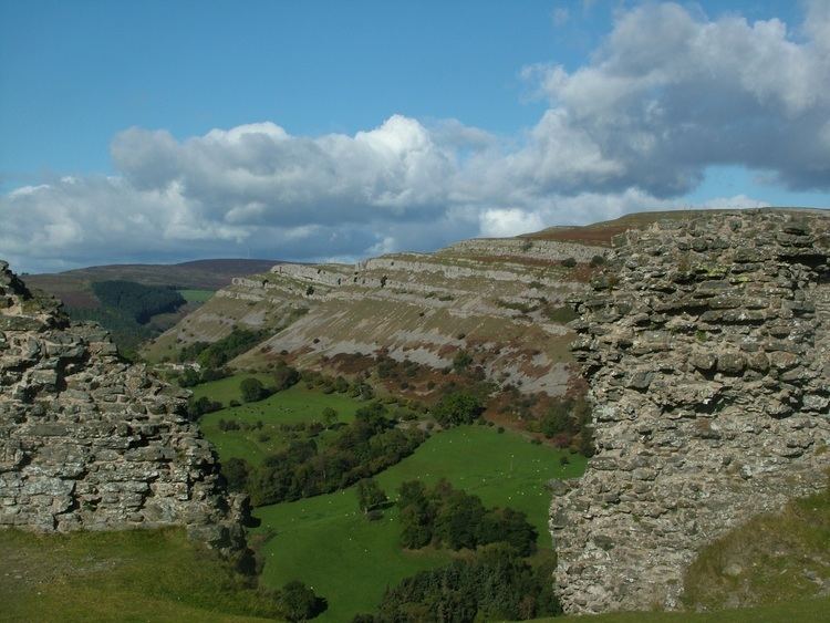 Eglwyseg 100 Great Geosites nomination Eglwyseg Escarpment Geological