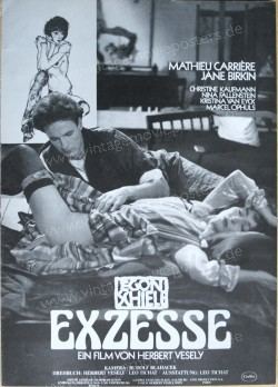 Egon Schiele – Exzess und Bestrafung vintagemoviepostersde Original Filmplakate Aushangfotos