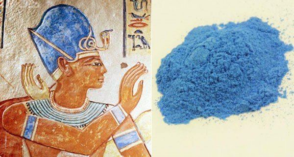 Egyptian blue Egyptian Blue The Oldest Known Artificial Pigment Ancient Origins