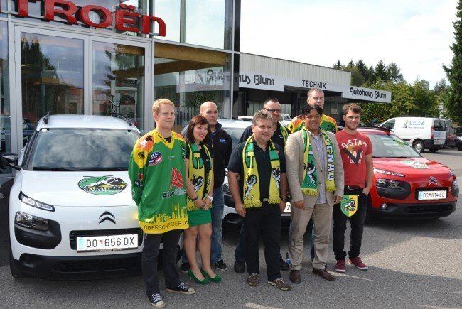 EHC Lustenau Vier Fahrzeuge fr den EHC Lustenau Lustenau VOLAT