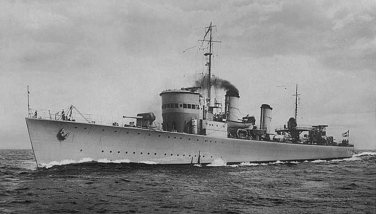Ehrensköld-class destroyer