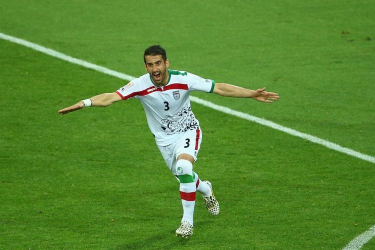 Ehsan Hajsafi Iran39s Ehsan Hajsafi celebrates his goal against Bahrain