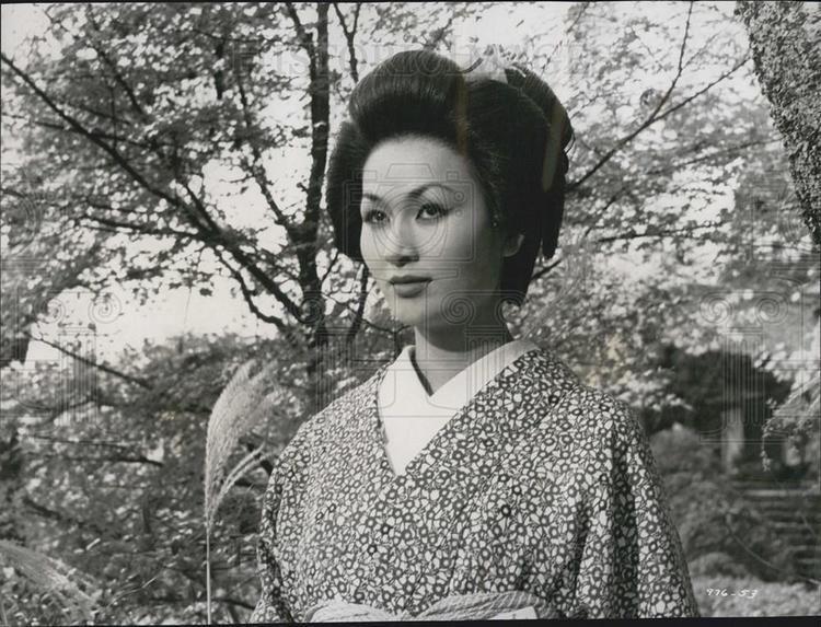 Eiko Ando 1956 Press Photo Eiko Ando The Barbarian and The Geisha Historic