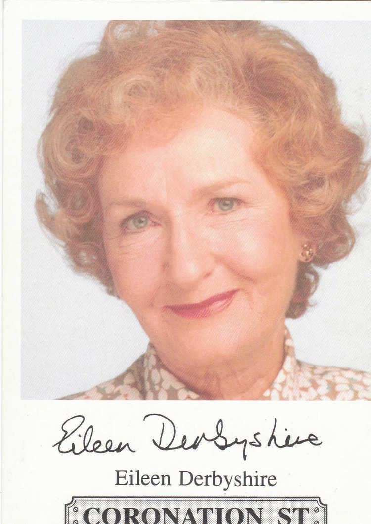 Eileen Derbyshire CORONATION STREET EILEEN DERBYSHIRE EMILY BISHOP