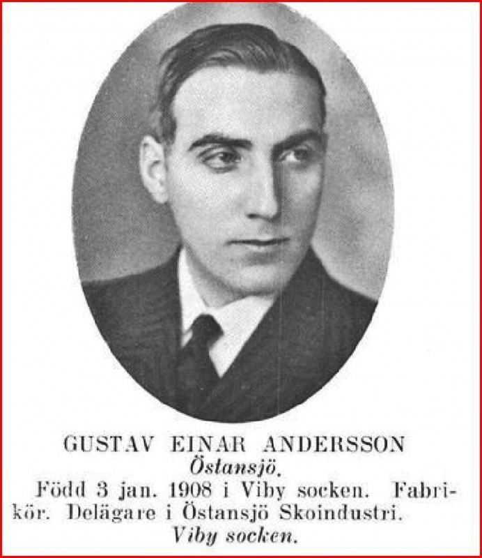 Einar Andersson Gustav Einar Andersson stansj VibyJPG