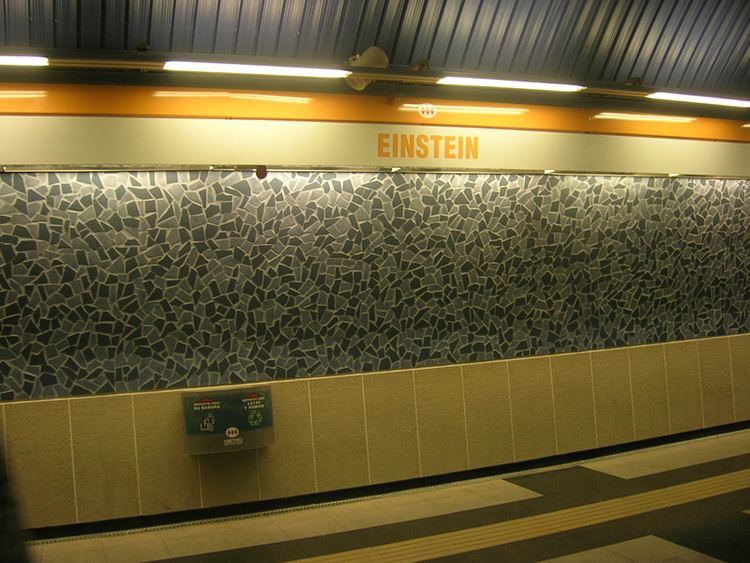 Einstein metro station