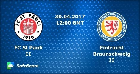 Eintracht Braunschweig II wwwsofascorecomimageseventdetailsfcstpauli
