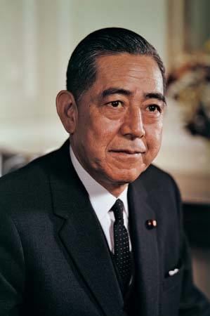 Eisaku Satō Sato Eisaku prime minister of Japan Britannicacom