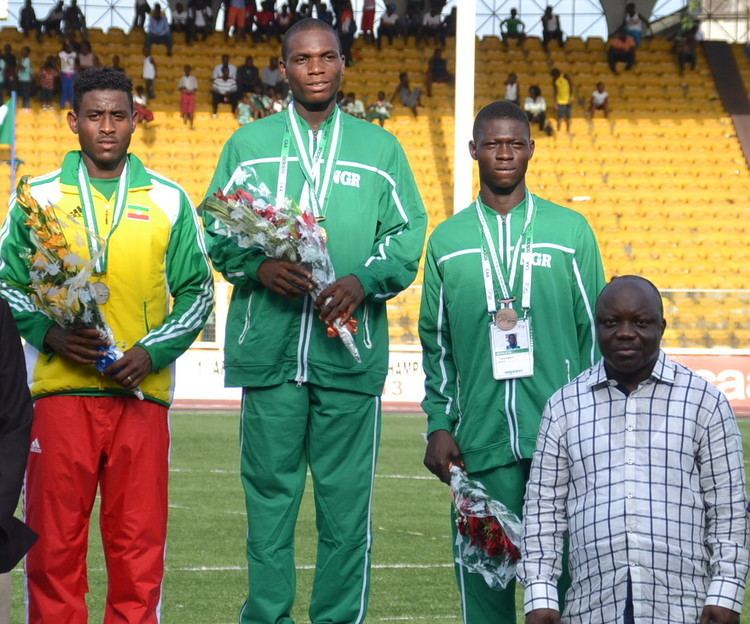 Ejowvokoghene Oduduru AYAC 2013 Ethiopian 800m 12 Nigerians dominate sprints in Warri