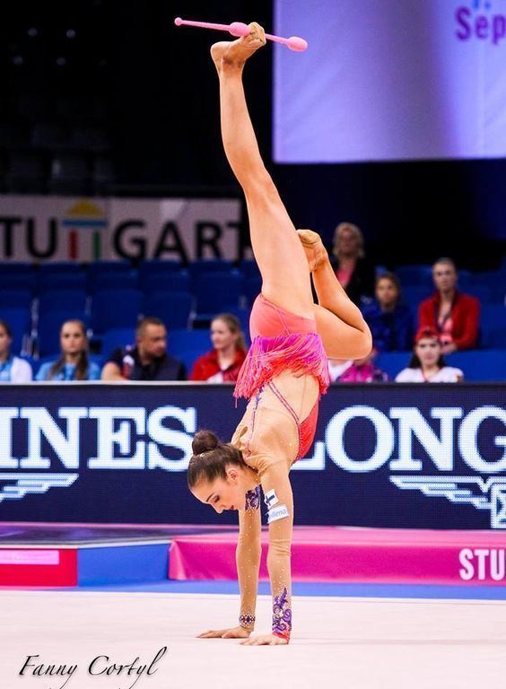 Ekaterina Volkova (rhythmic gymnast) Ekaterina Volkova Finland World Championships Stuttgart 2015