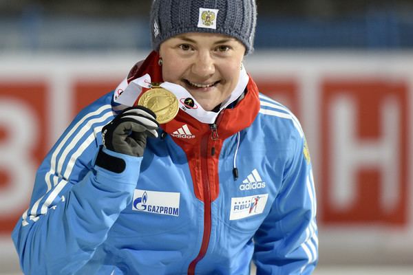 Ekaterina Yurlova Ekaterina Yurlova in IBU Biathlon World Championships Womens