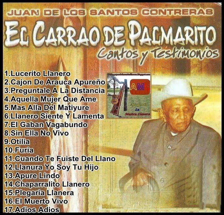 El Carrao de Palmarito Apoyando La Musica Llanera Juan De Los Santos El Carrao