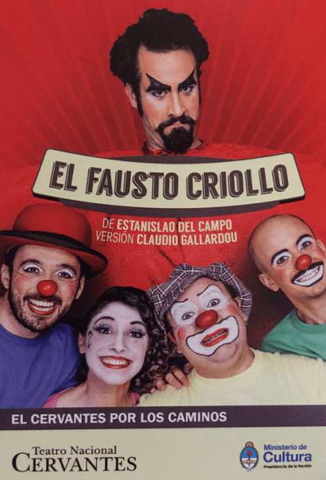 El Fausto criollo El teatro Cervantes presenta El Fausto criollo en el CCM Tito