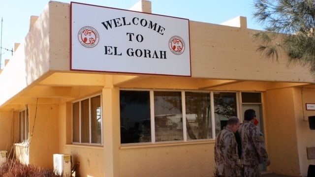 El Gorah MFO Commander Czechs carry out good work in the Sinai Ministry of