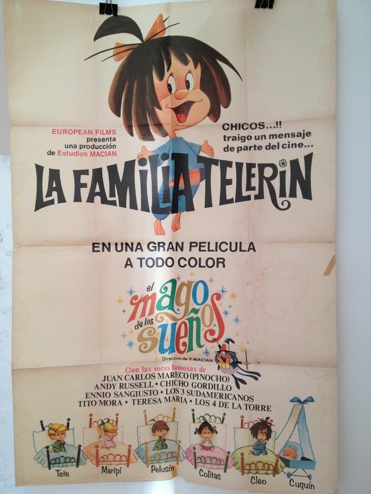 El mago de los sueños Afiche De Cine La Familia Telerin El Mago De Los Sueos 890