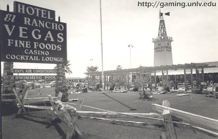 El Rancho Vegas Centennial Celebration of Las Vegas Gaming