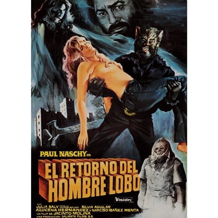 El Retorno del Hombre Lobo 49999 Original Vintage French Movie Poster for El Retorno del