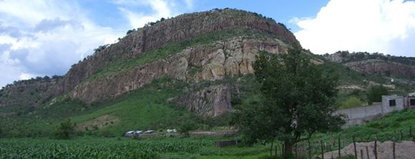 Panoramic view of El Zape